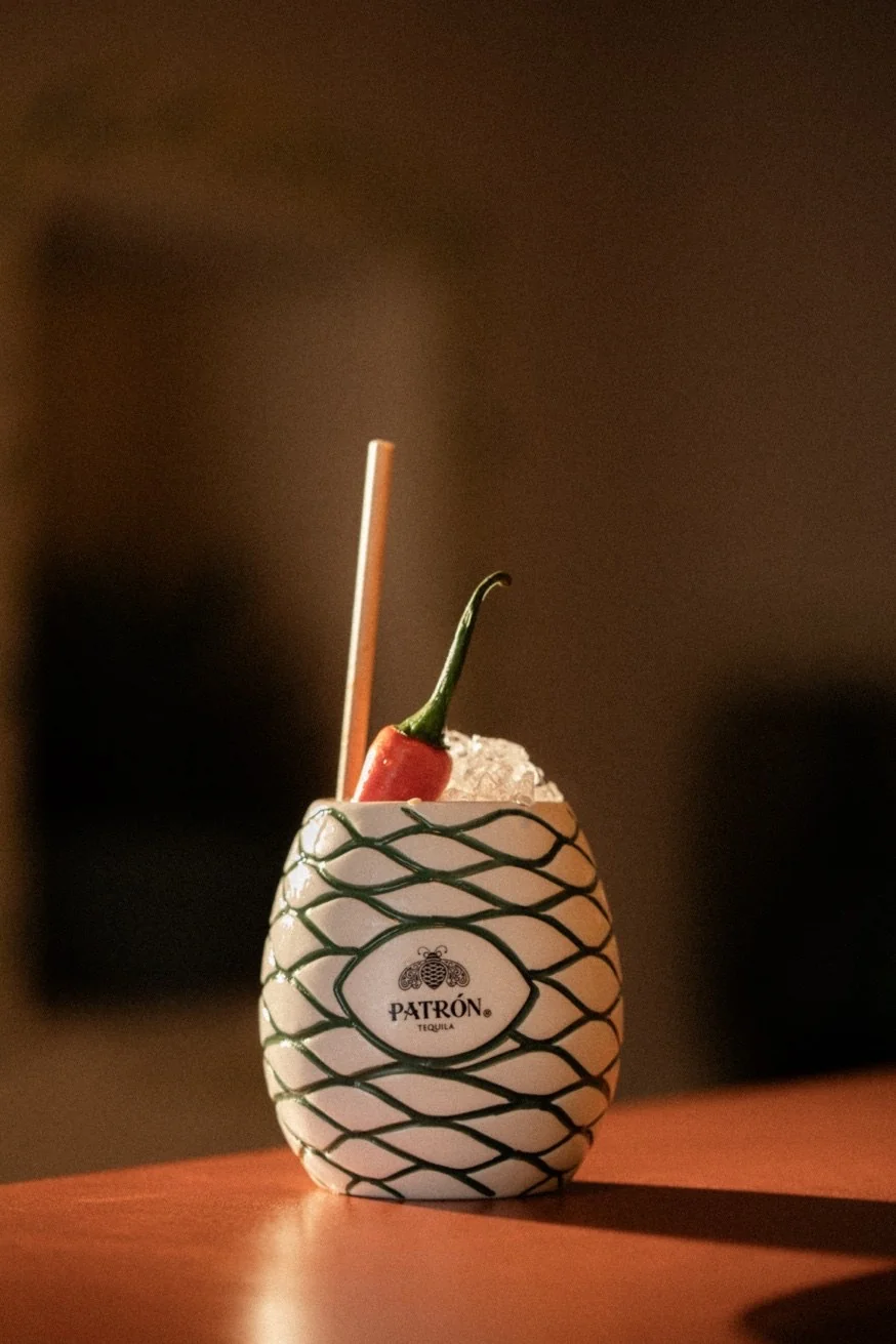 Grapefruit mezcal cantarito cocktail at Pūblico bar